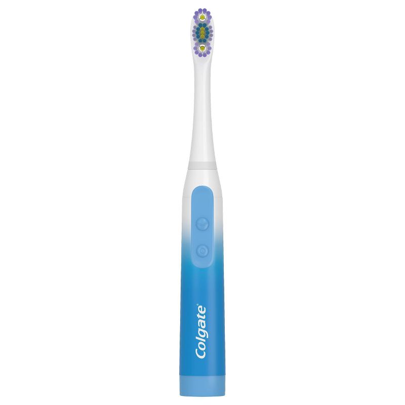 Colgate 360 Floss Tip Deep Reach Bristles Sonic Powered Battery Toothbrush - Soft - 1ct