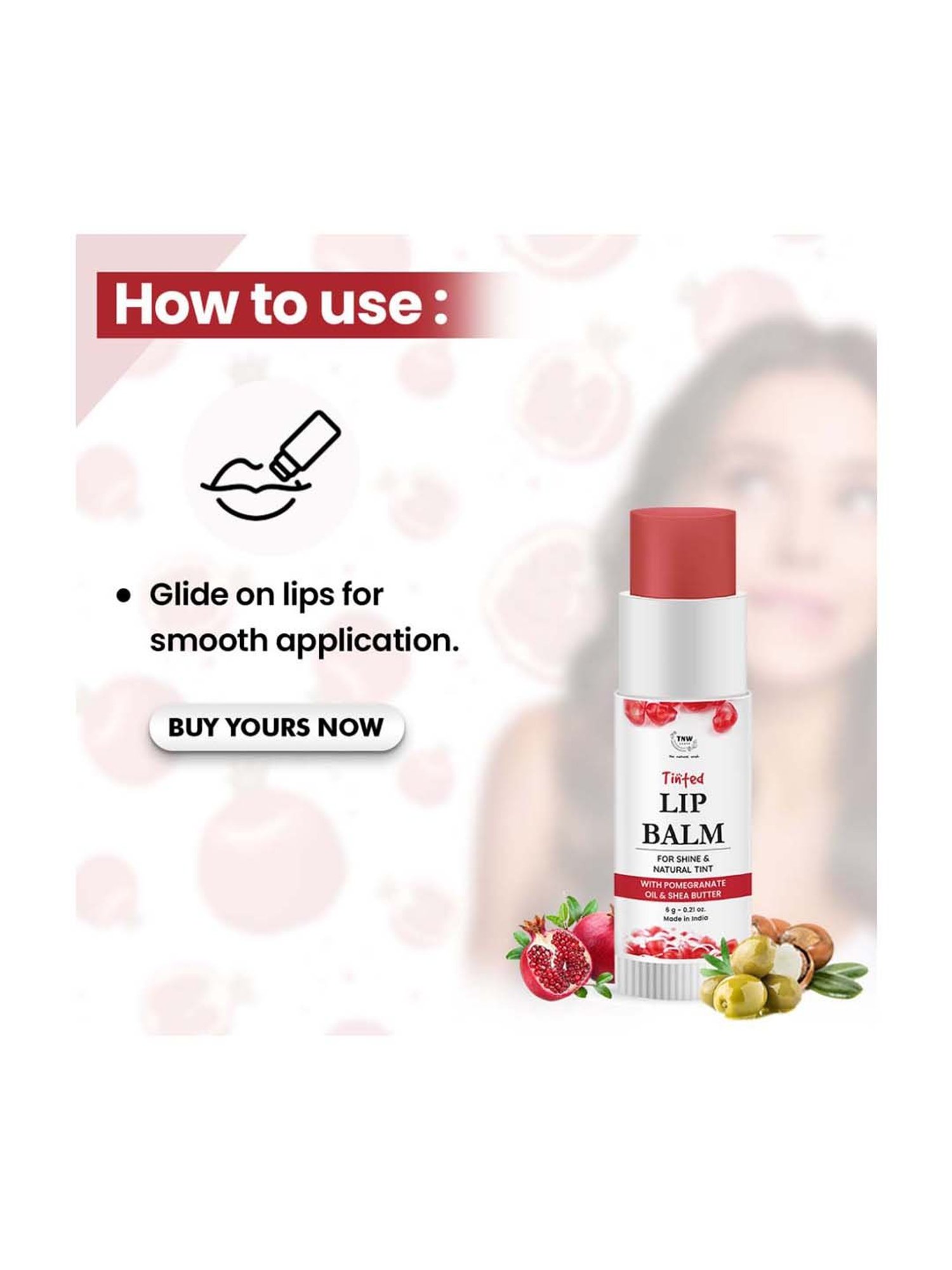 Earthraga Spiced Chai Organic Lip Balm - 4 gm