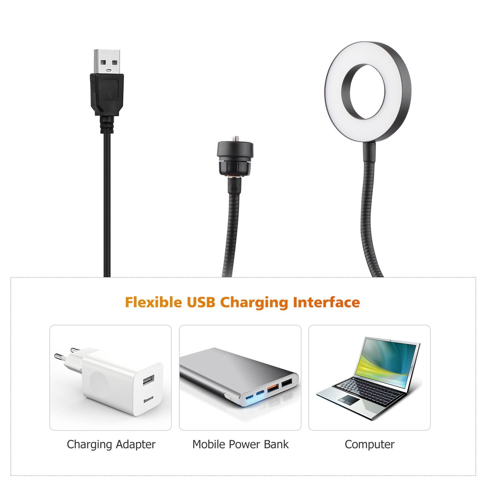 Webcam 1080P Computer Camera with Privacy Cover USB Connection Built-in Noise-reduction Microphone for Live Video