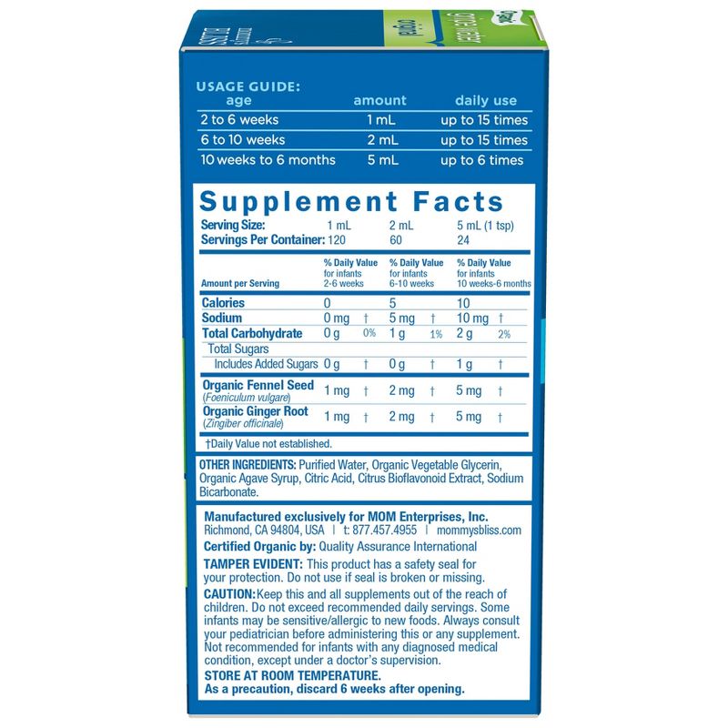 Mommy's Bliss Organic Original Gripe Water - 4 fl oz