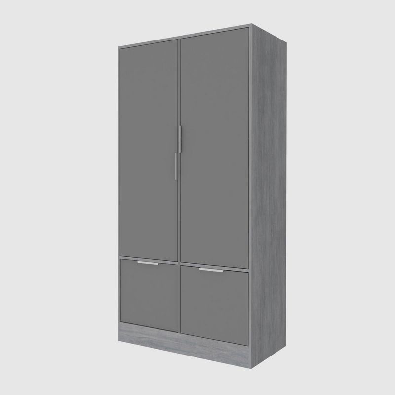 72" Daywood Kitchen Pantry Cabinet White - Room and Joy