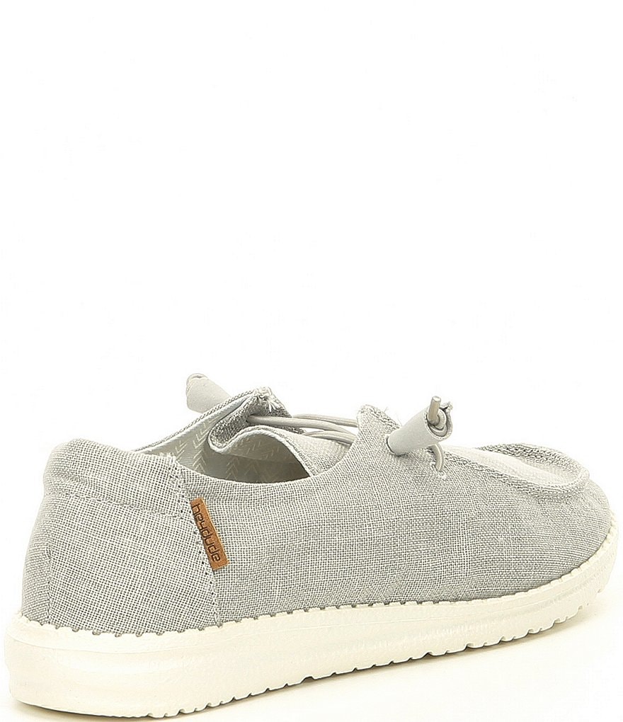 Hey Dude Women's Wendy Washable Chambray Slip-Ons