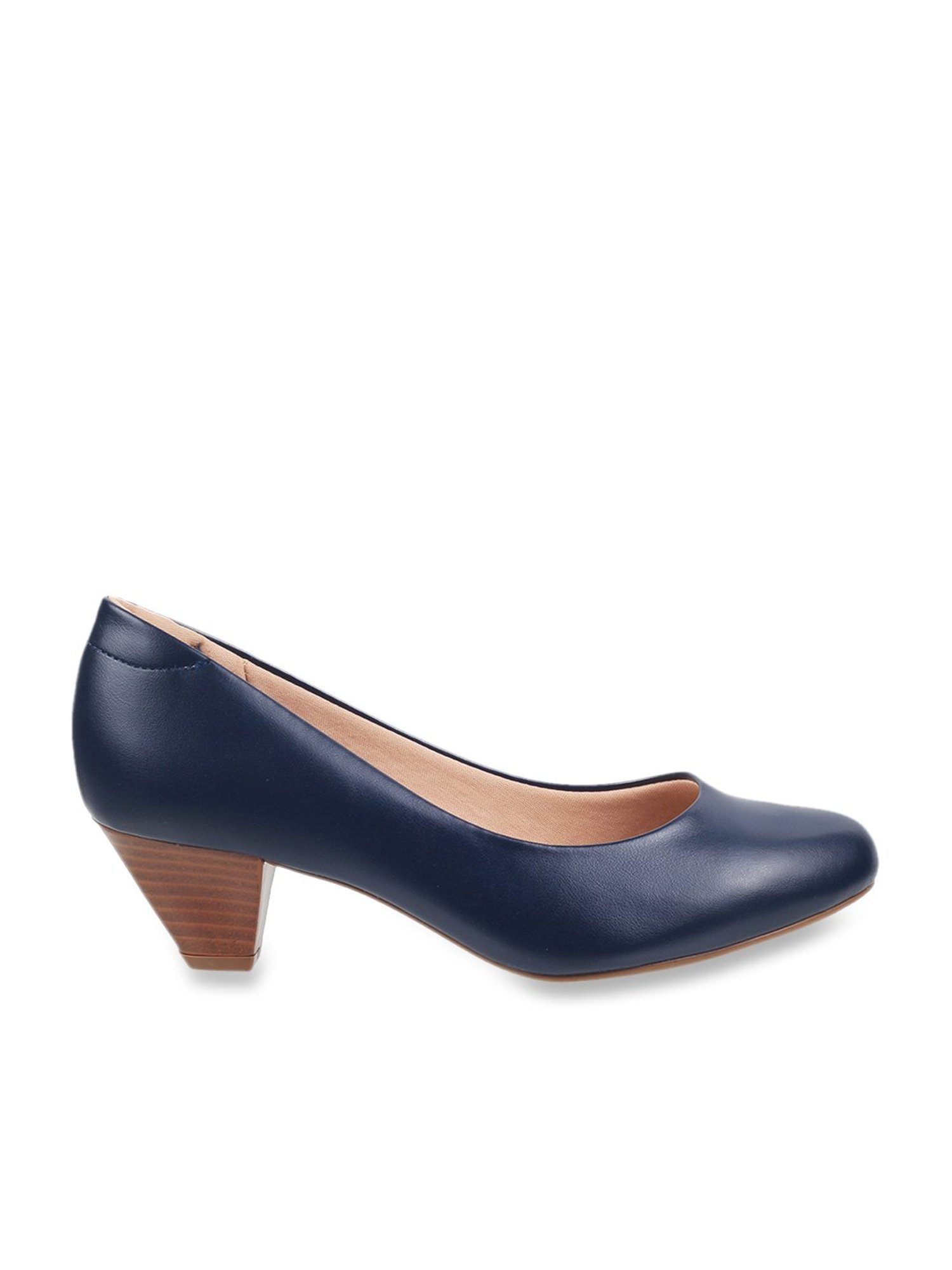 J. Fontini by Mochi Women's Blue Formal Pumps