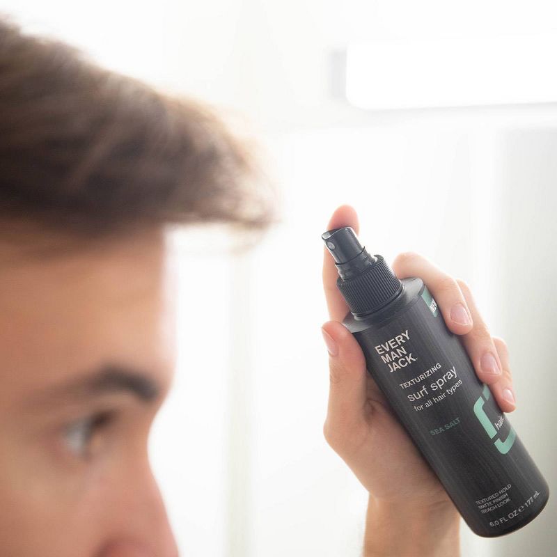 Every Man Jack Men's Hair Styling Surf Spray Gel - 6oz