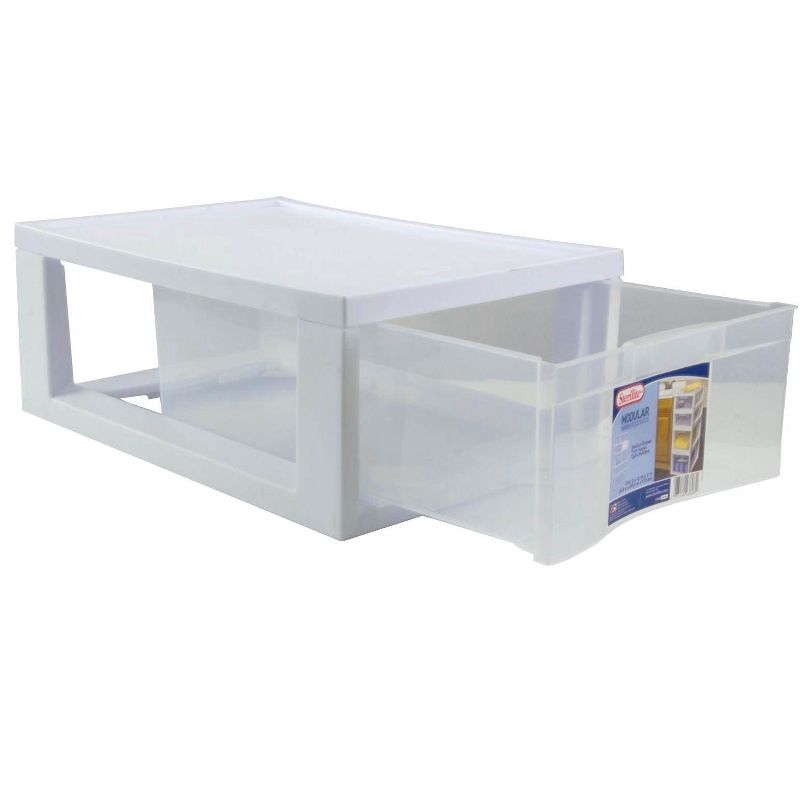 Resin Wicker Deck Box 73 Gallon - Brown - Suncast