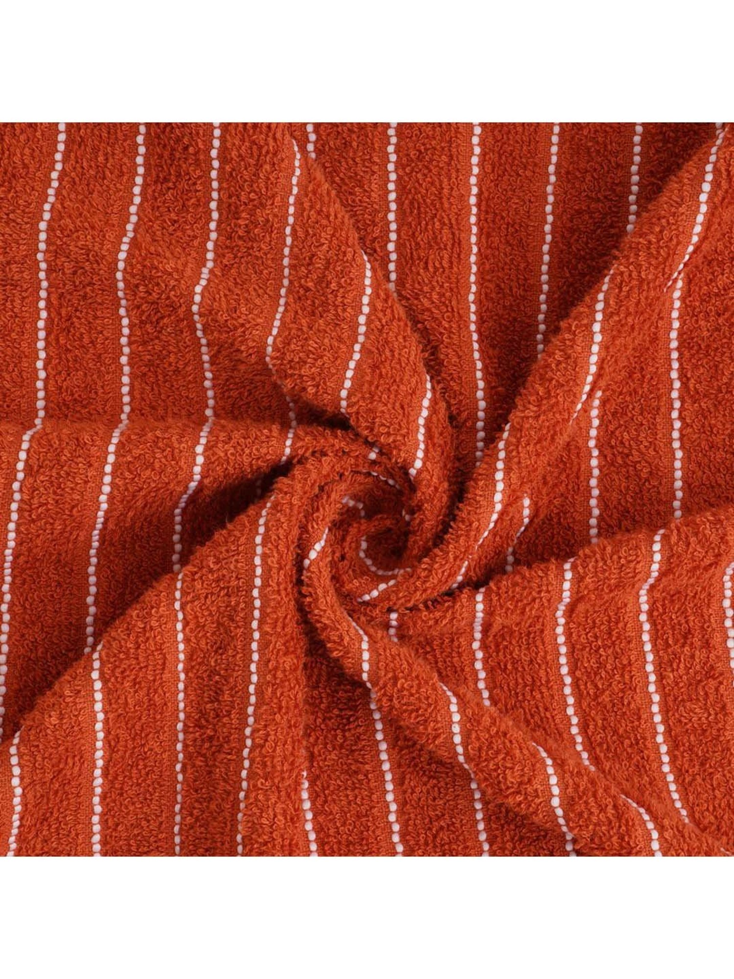 Welspun 2-In-1 Rust Cotton 250 GSM Bath Towel
