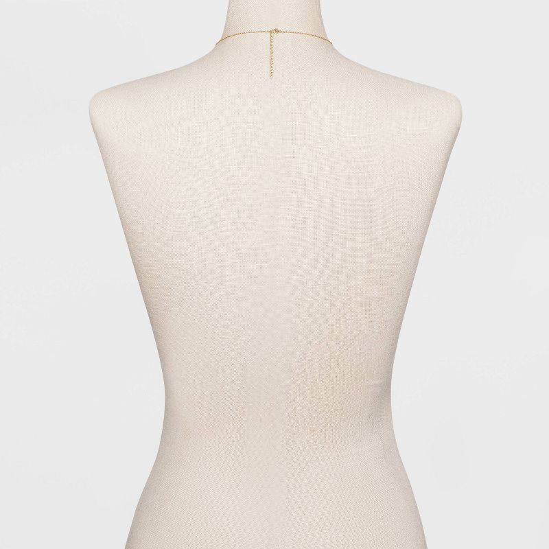 Beloved + Inspired Gold 'To The Moon and Back' Disc Necklace - Gold