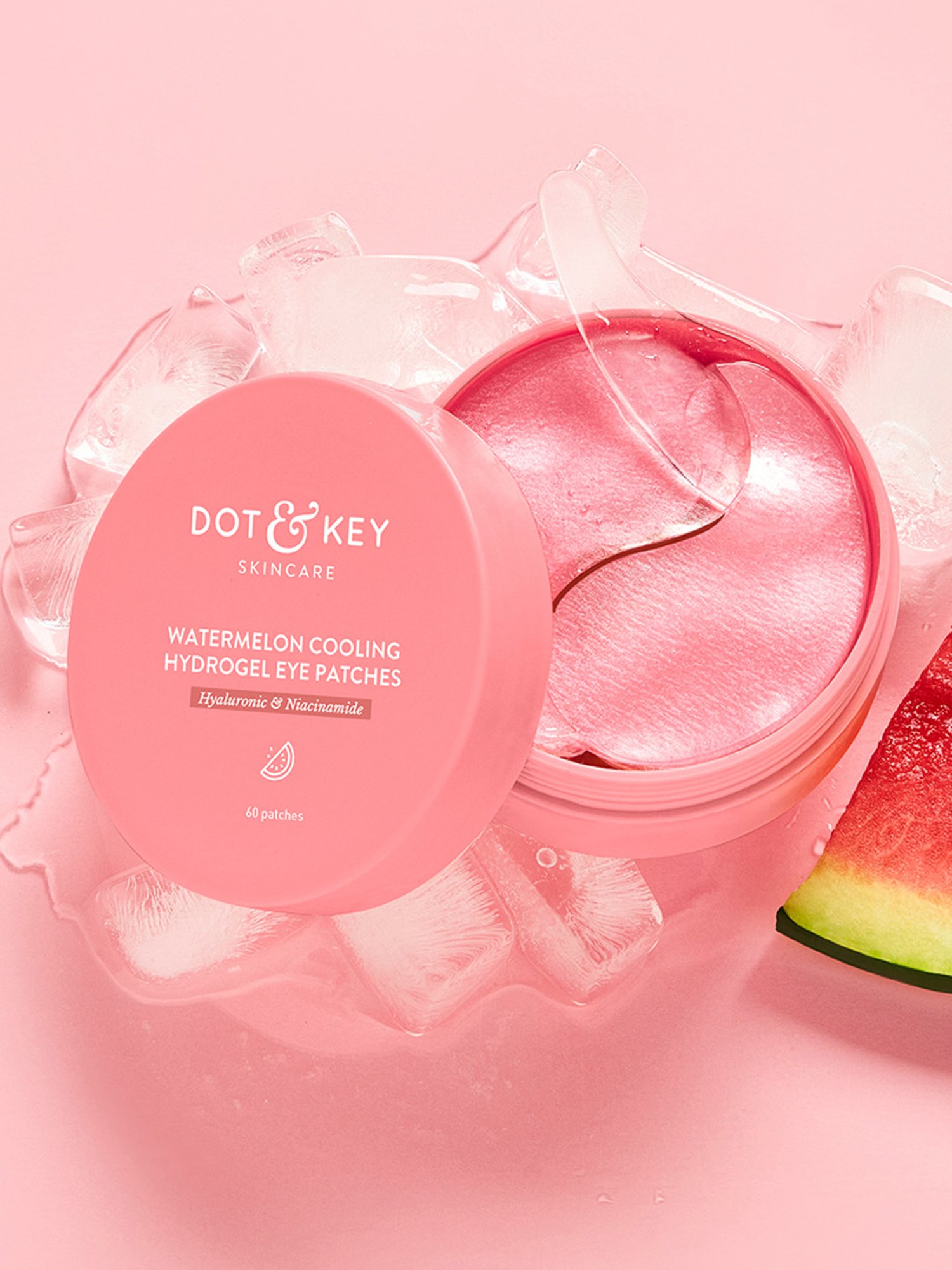 Dot & Key Watermelon Cooling Hydrogel Eye Patches - 60 Patches