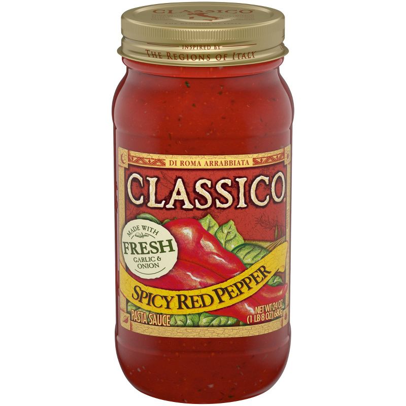 Classico Spicy Red Pepper Pasta Sauce- 24oz