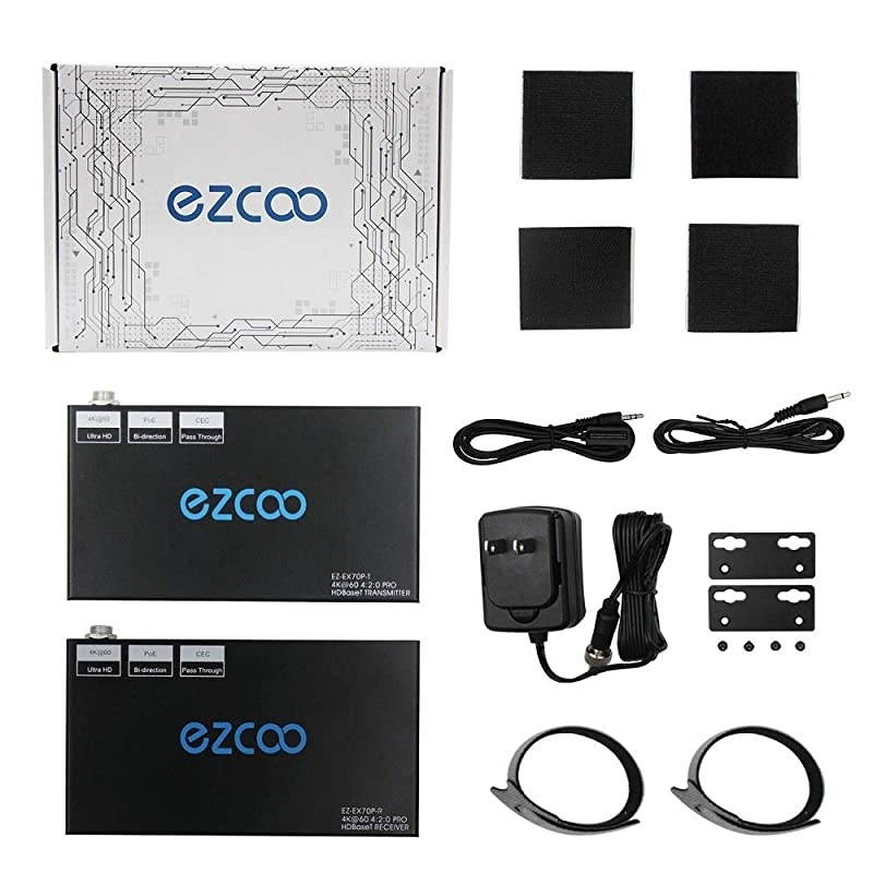 Extender 4K 60Hz 420 HDR CEC BiDirectional IR PoE RS232230ft 1080P130ft 4K by Cat5e Cat6 No lag Extender Over Cat6 RJ451080P D Vision HDCP22Firmware UpgradeSlim Mini EX70P