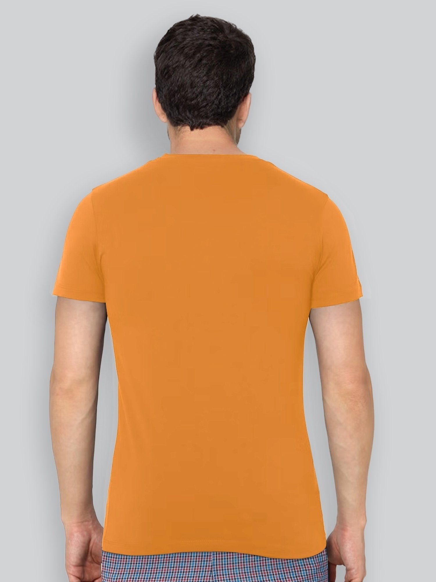 Lux Nitro Purple & Orange Regular Fit T-Shirt Pack of - 2