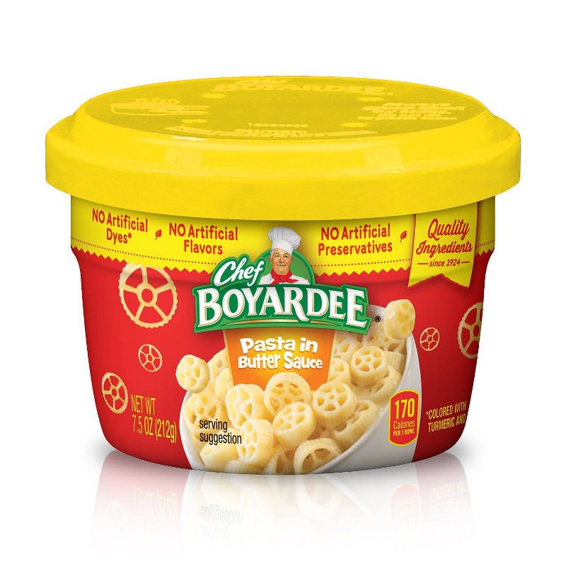 Chef BOYARDEE Pasta in Butter Sauce Cup - 7.5oz