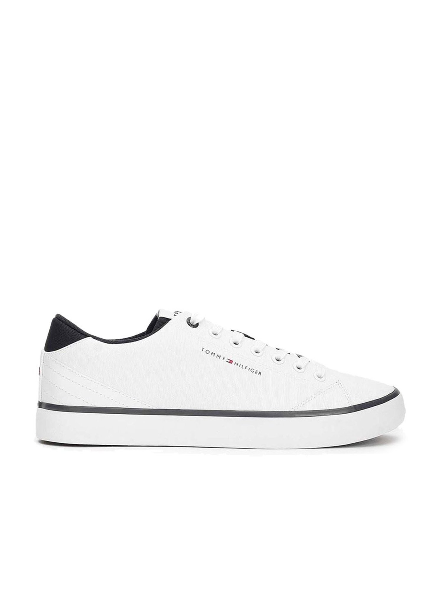 Tommy Hilfiger Men's White Casual Sneakers