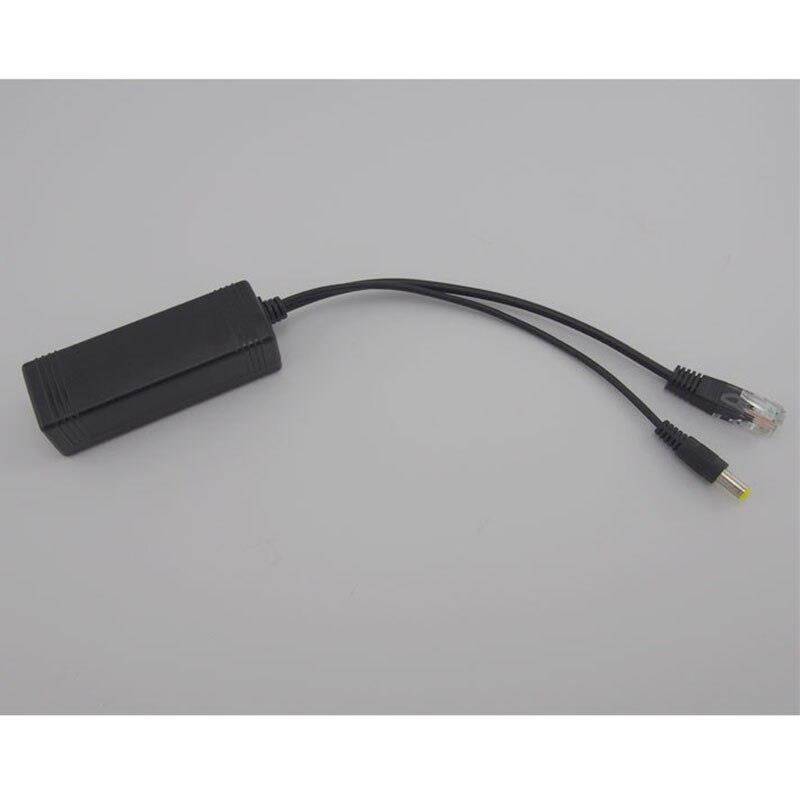 IEEE 802.3af USB Active PoE Splitter Power Over Ethernet 48V to 12V Computer