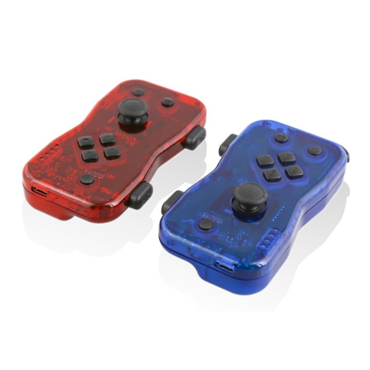 Nyko Dualies ? Pair of Motion Controllers with Included USB Type-C Charging Cable, Joy-Con Alternative for Nintendo Switch Red/Blue