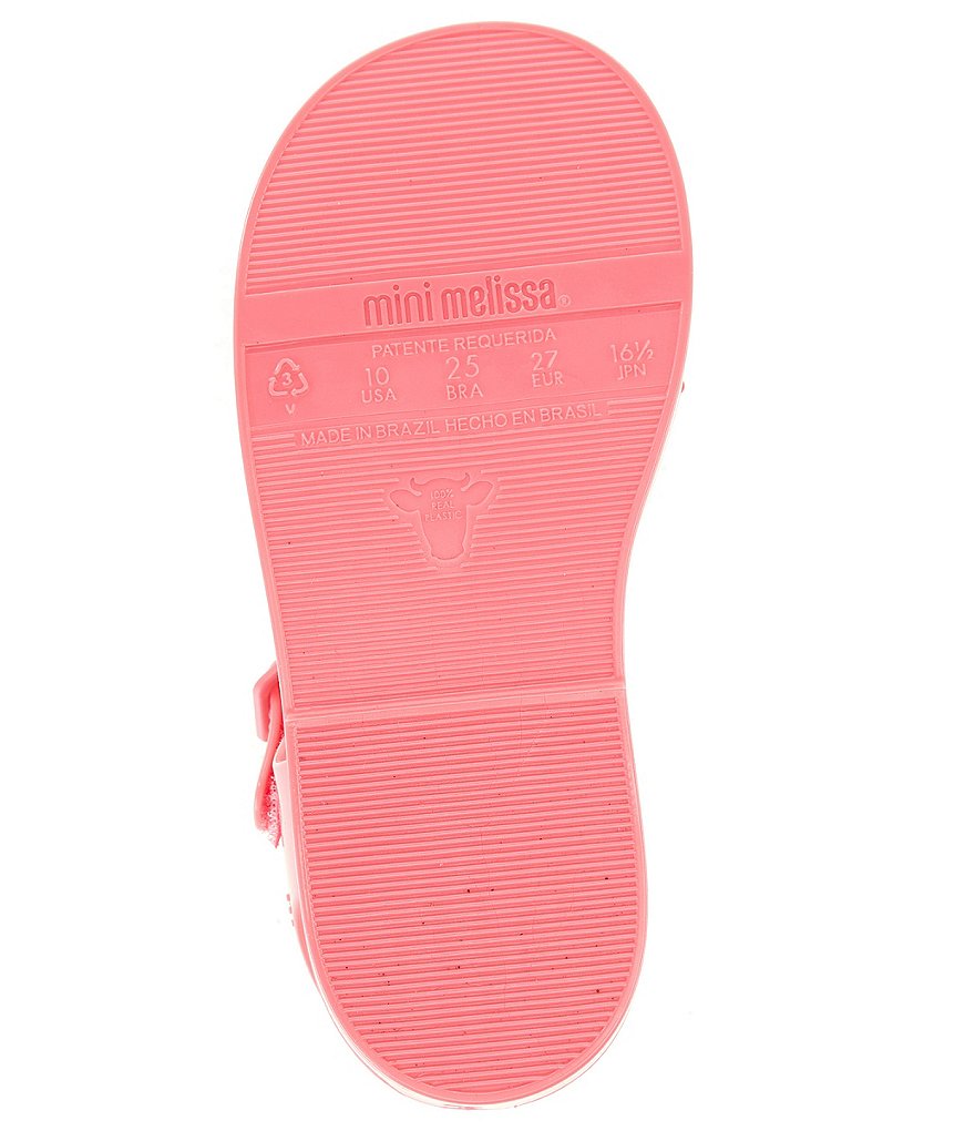 Mini Melissa Girl's Mini Mar Sunny Day Jelly Sandals (Toddler)