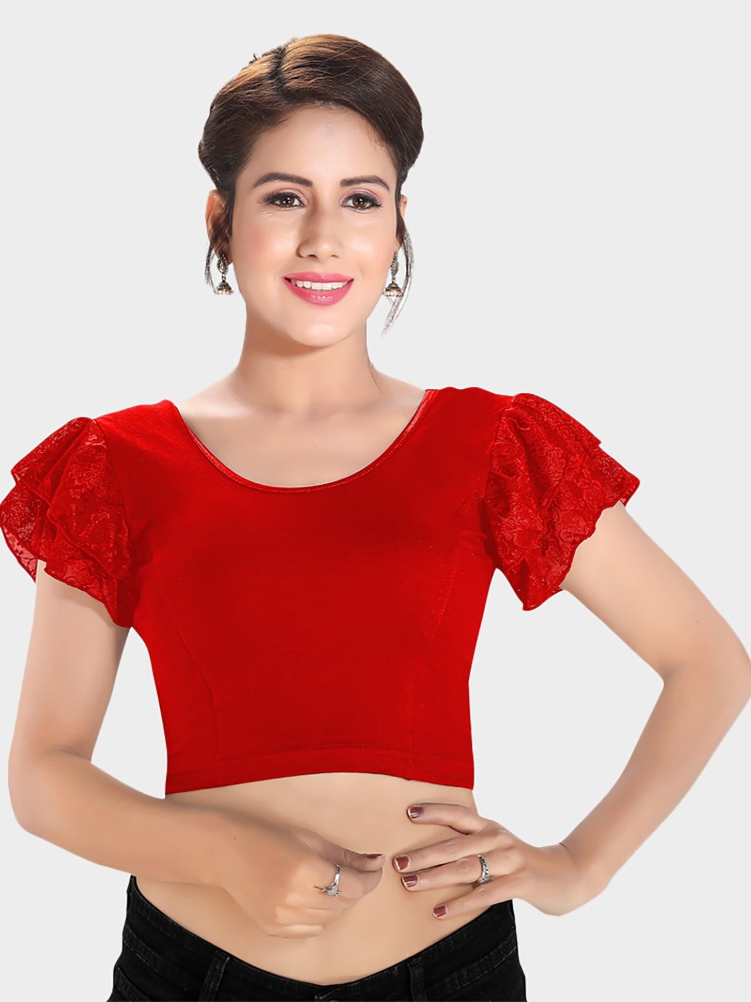 Salwar Studio Red Blouse