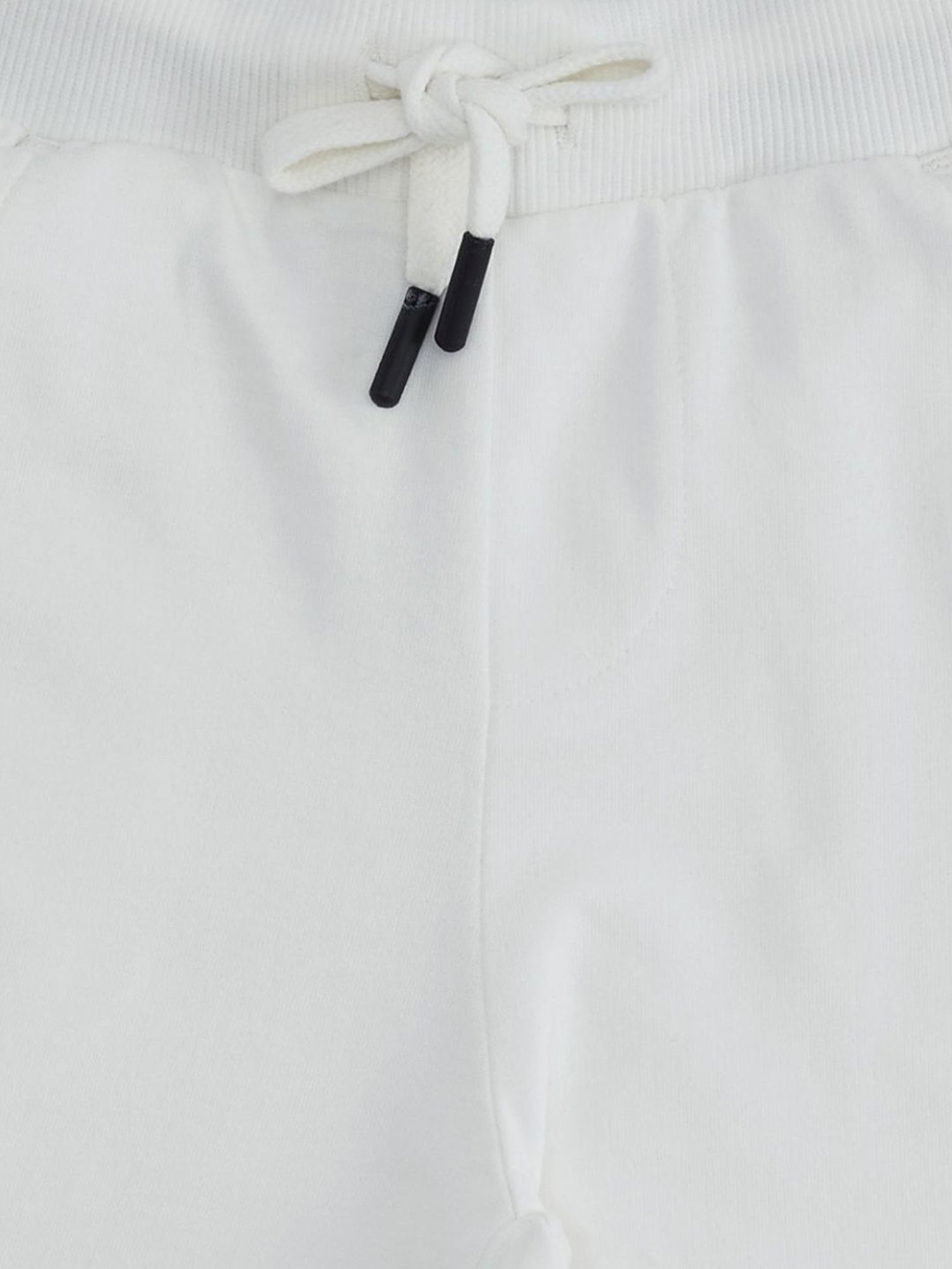 Pantaloons Junior Off-White Cotton Printed Shorts