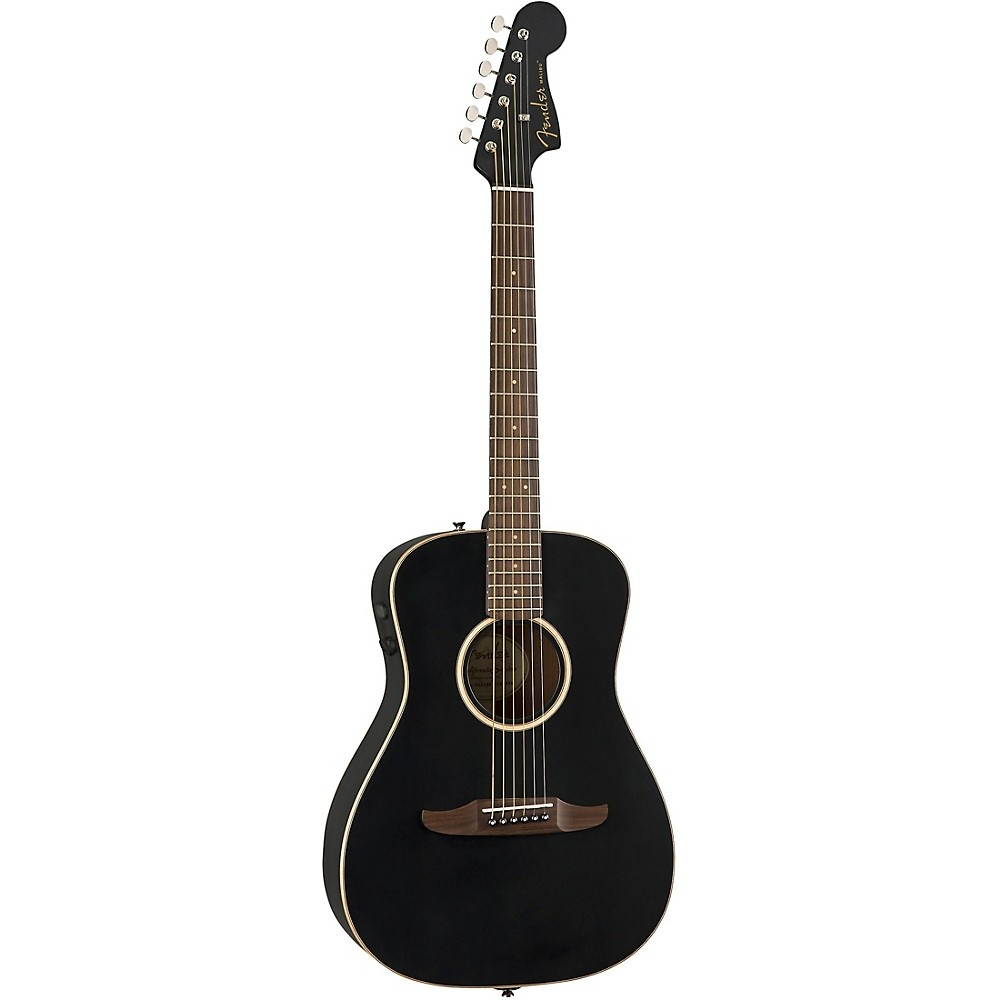 Fender California Malibu Special Acoustic-Electric Guitar Matte Black
