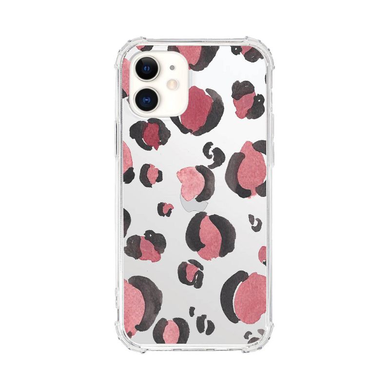 OTM Essentials Apple iPhone 12 Mini Tough Edge Clear Phone Case - Spotted Berry