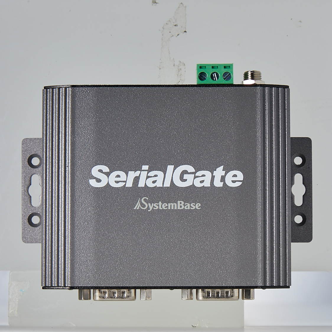 SystemBase - Serial(RS232/422/485) to Ethernet 2Ports Industrial Grade Device Server, DB9 Male Connector, Supports Modbus RTU/ASCII (SG-2021DIL/ALL)