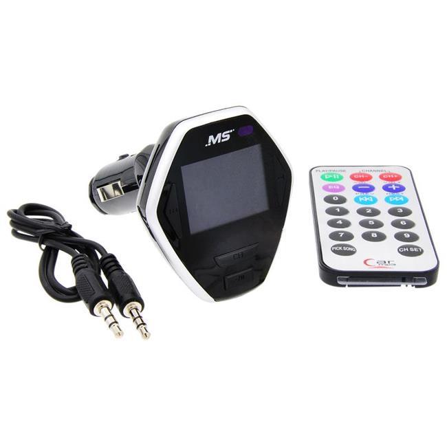 Mobilespec MBS13200 FM Transmitter with LCD Display and Remote