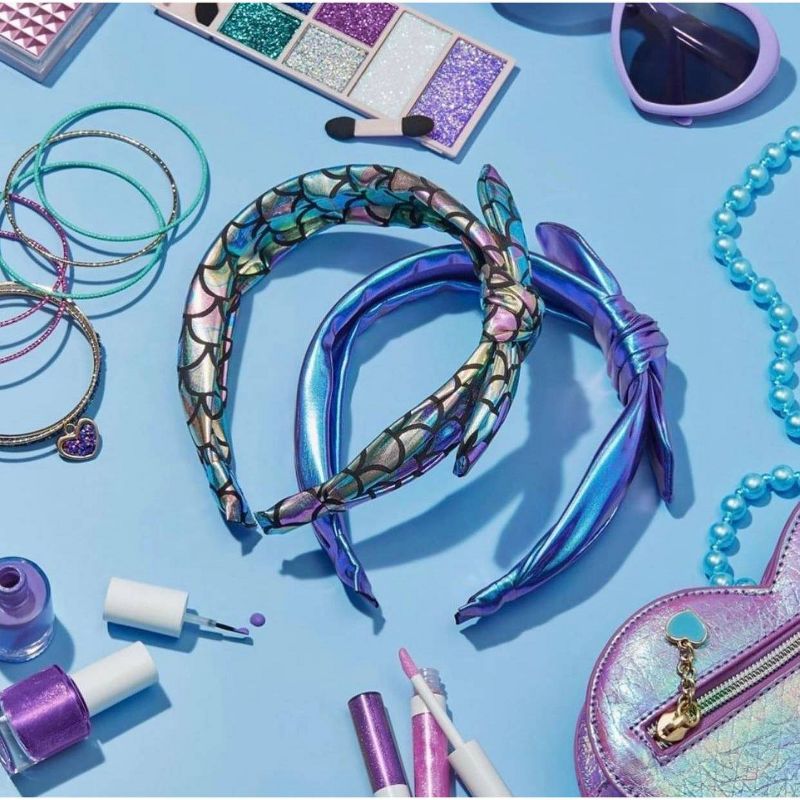 Lily Frilly Metallic Mermaid Headband