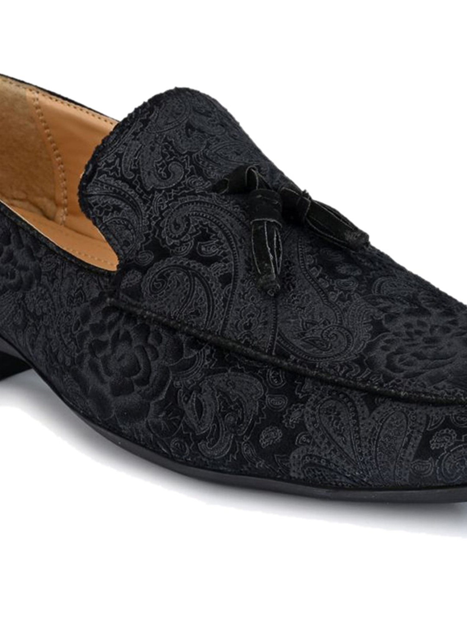San Frissco Black Casual Moccasins