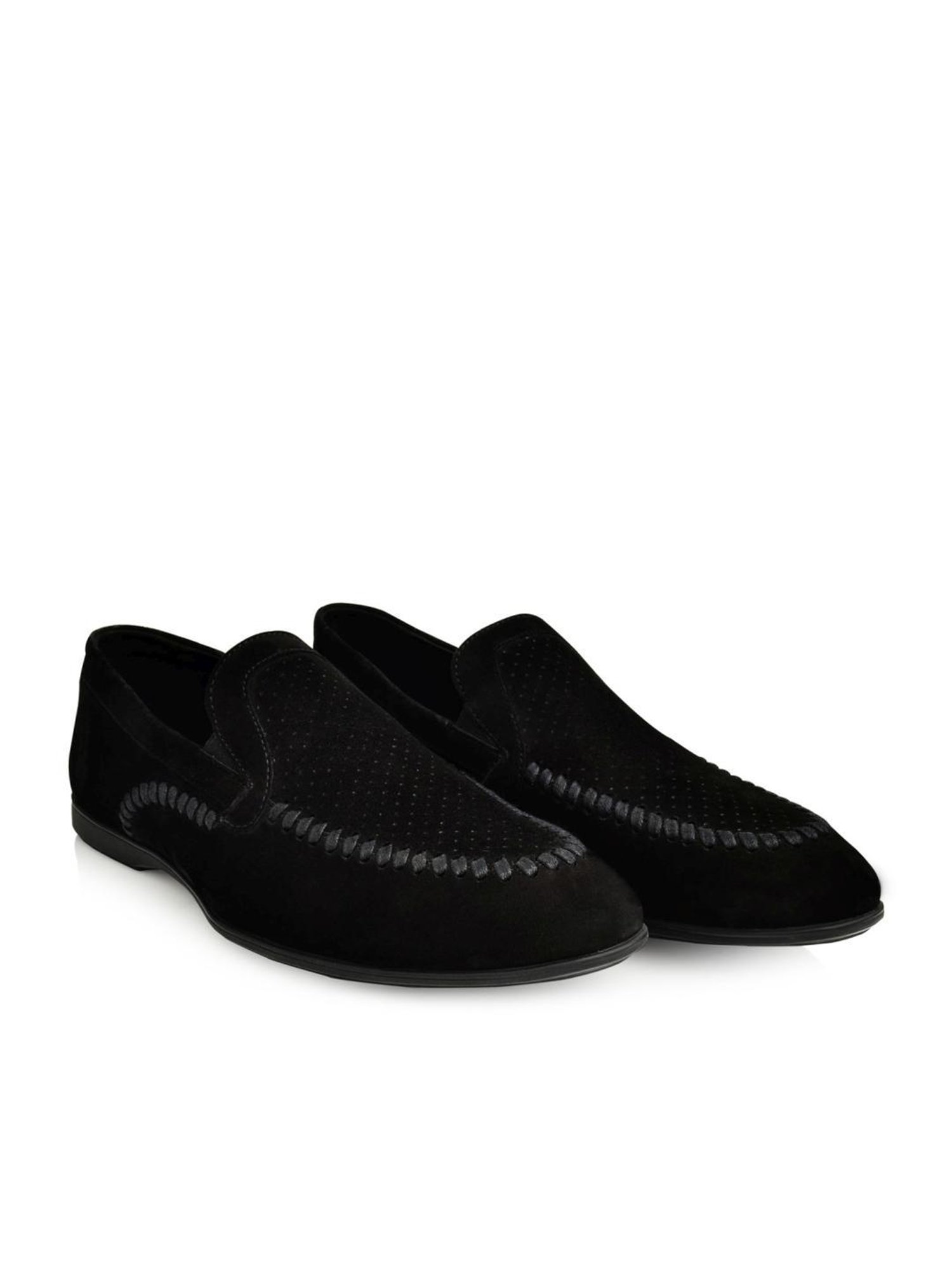 Language Shoes Men's Albert Black Loafers