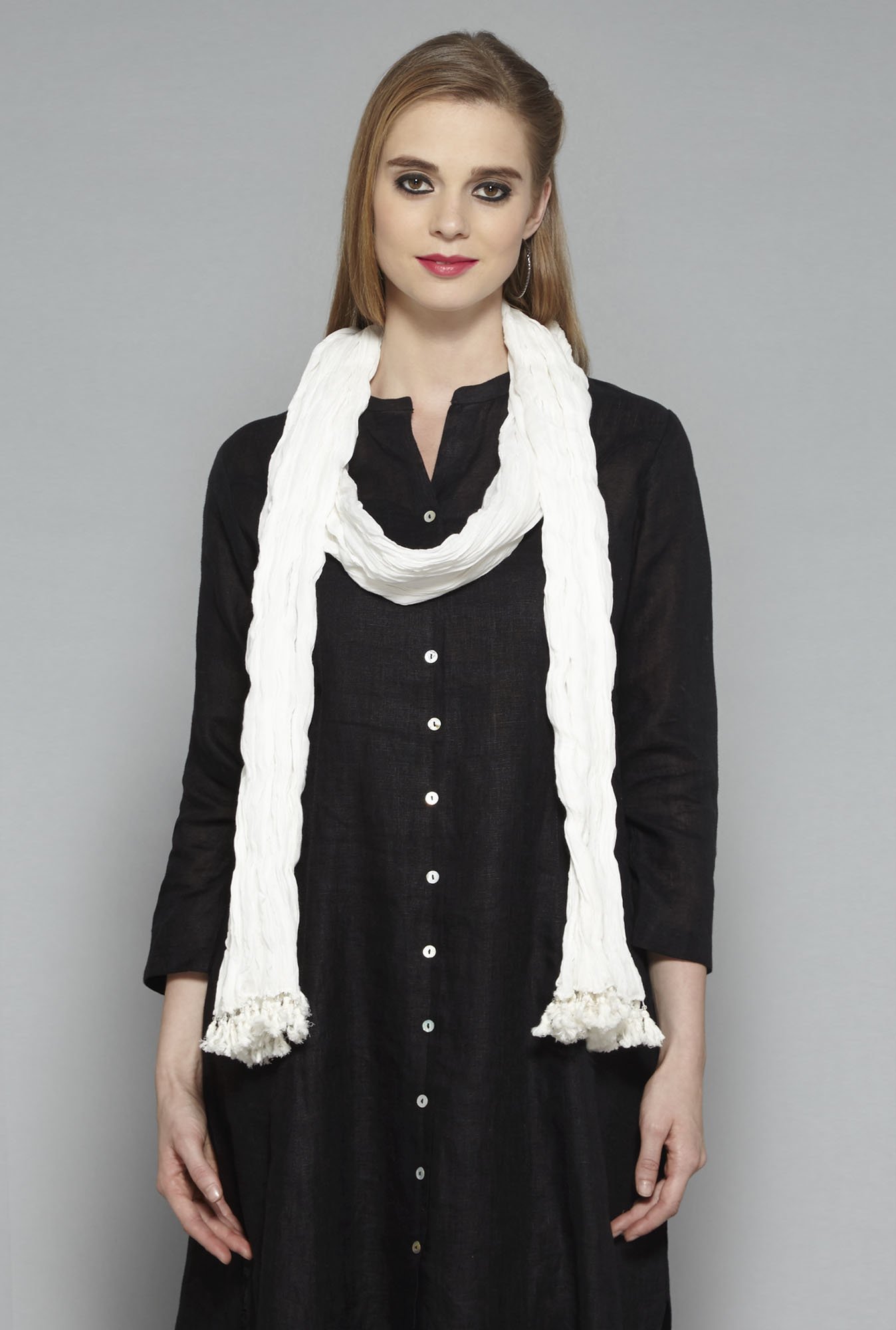 Stylum Multicolor Block Print Dupatta