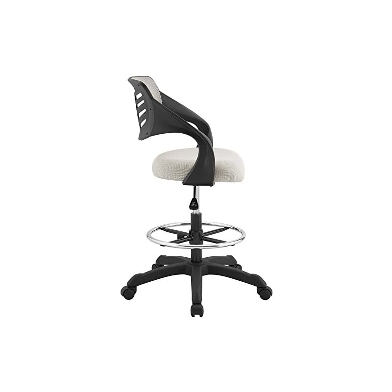 Thrive Drafting Chair - Tall Office Chair for Adjustable Standing Desks in Gray