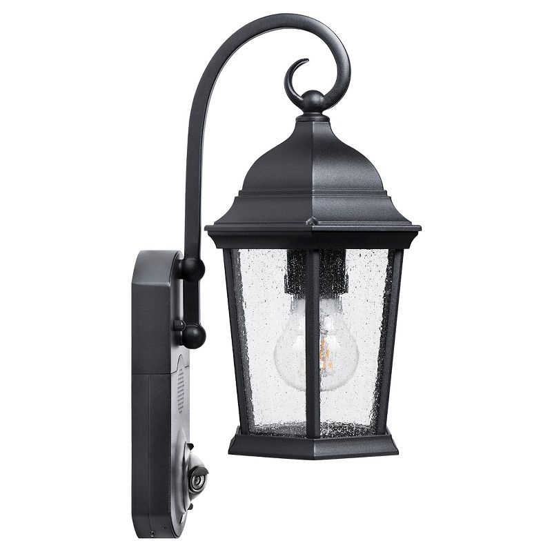 Coach Smart Security LED Outdoor Wall Light Black - Maximus