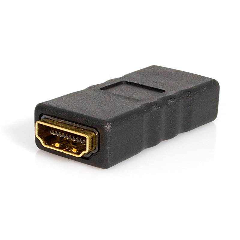 com HDMI Coupler Gender Changer HDMI to HDMI FF Gender Changer Adapter Coupler GCHDMIFFBlack