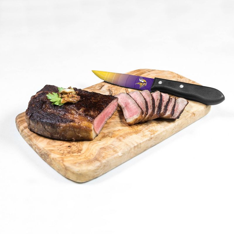 NFL Minnesota Vikings Steak Knife Set
