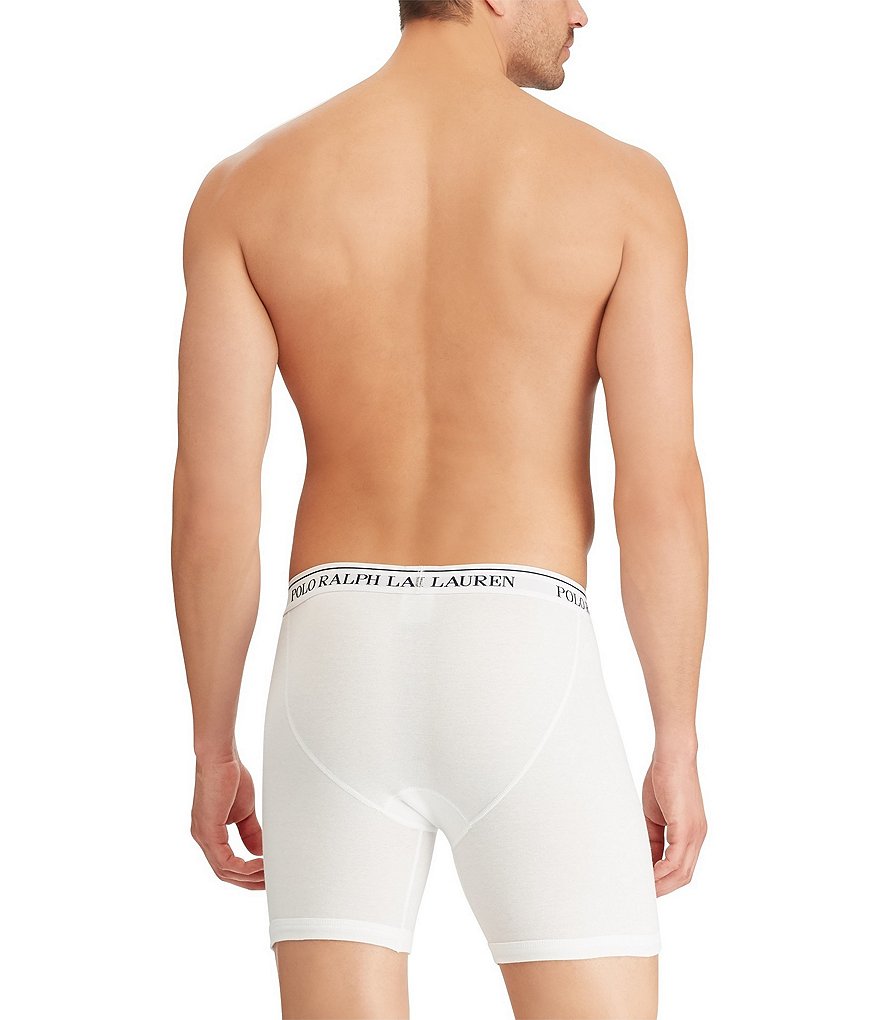 Polo Ralph Lauren Classic Fit Long Leg Boxer Briefs 3-Pack