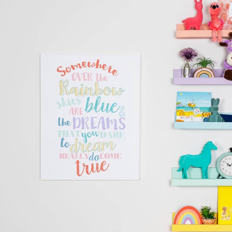 Somewhere Over the Rainbow Wall Art - Stratton Home Décor