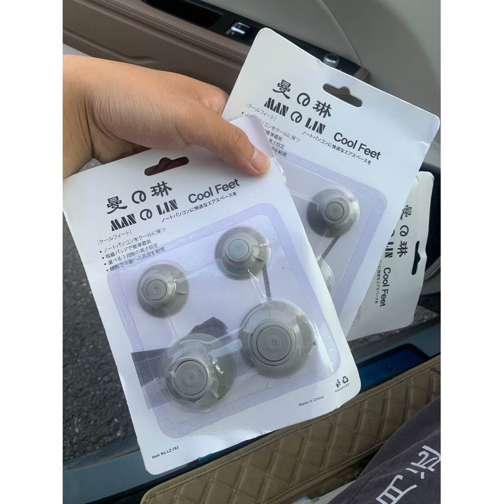 4Pcs Laptop Cooler Pad Tablet Stand Portable Desktop Holder