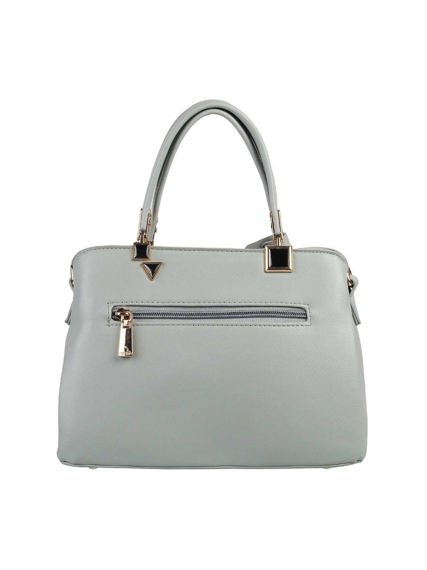 Metro Green Medium Satchel Handbag