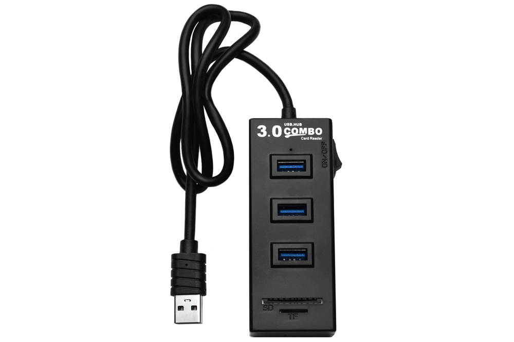 USB 3.0 Hub 3 Port USB 3.0 + Card Reader