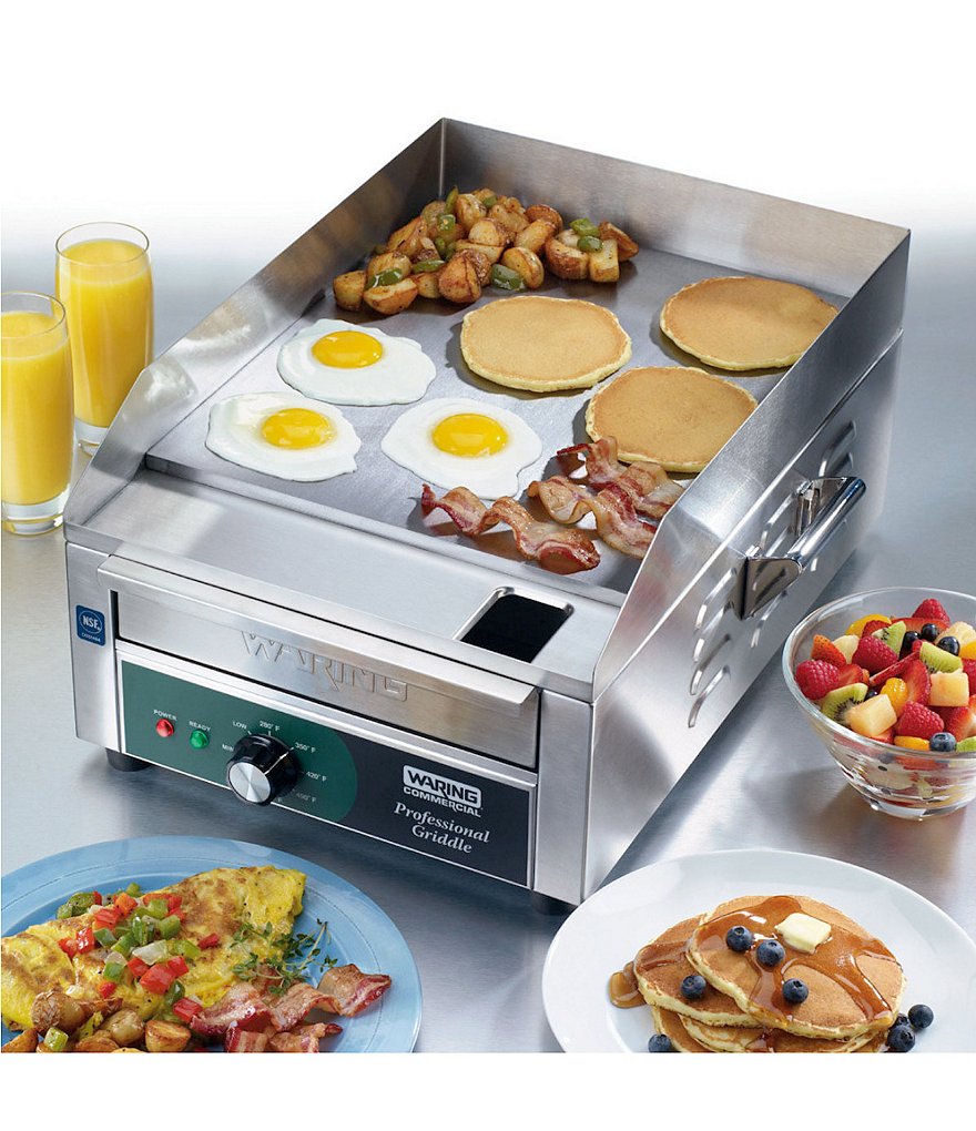 Waring Commercial 14#double; Electric Countertop Griddle