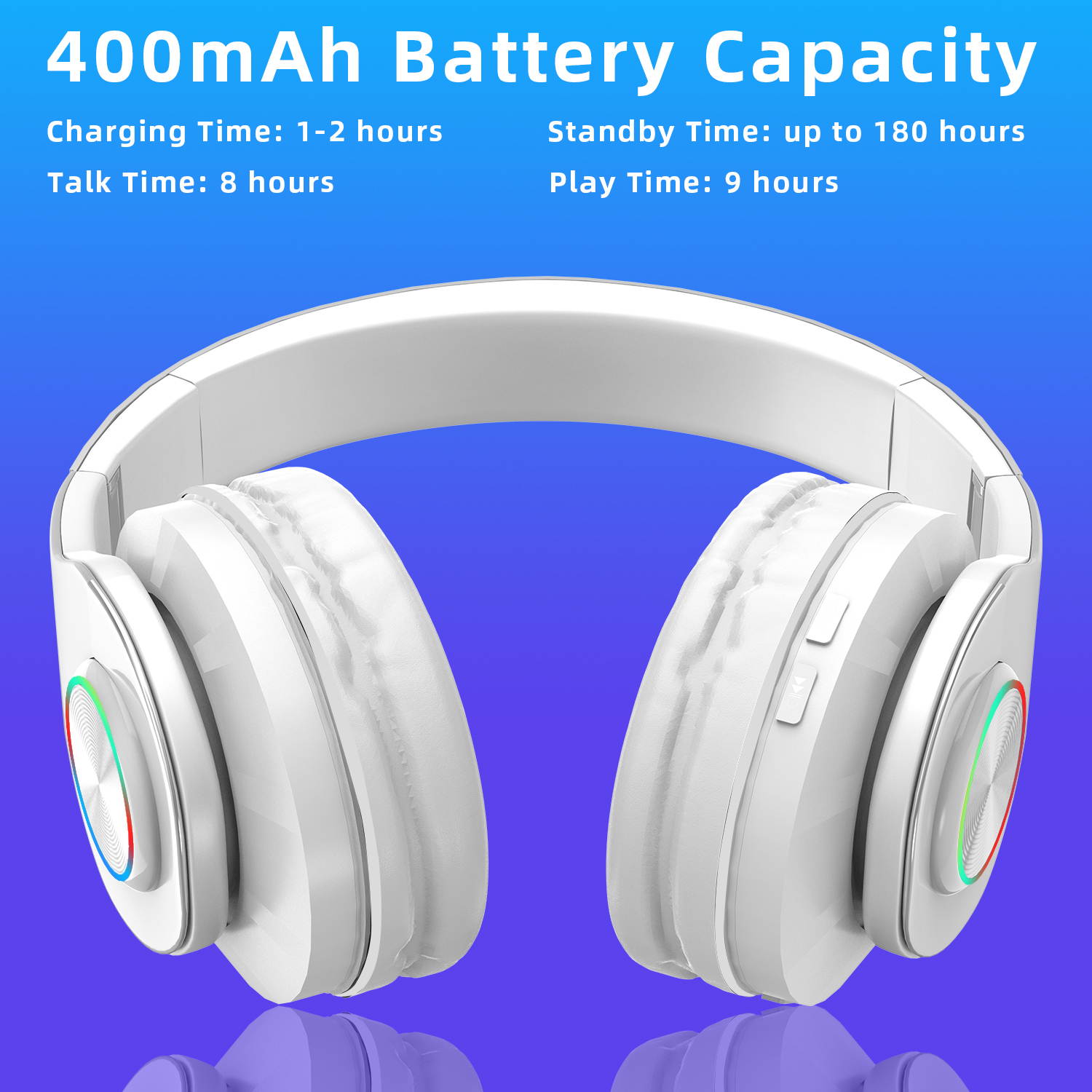 Donwell  For PS5 PS4 Xbox One PC Microphone Wireless Pro Gaming Headset With Mic  Foldable Headphones Wireless Headset Over Ear Noise Reduction Earphone Stereo