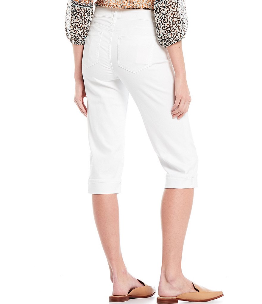 NYDJ Petite Size Marilyn Cuffed Crop Cool Embrace&reg; Denim Jeans