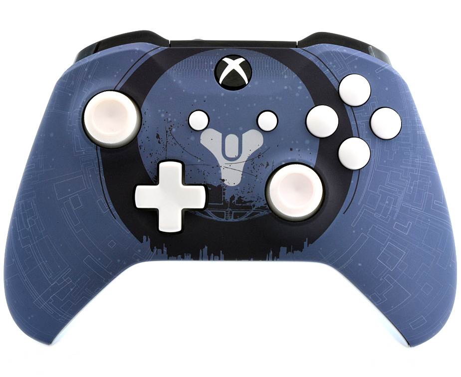 "Soft Touch Fate" Xbox One S Rapid Fire Custom Modded Controller 40 Mods for All Major Shooter Games, Auto Aim, Quick Scope, Auto Run, Sniper Breath, Jump Shot, Active Reload & More (with 3.5 jack)