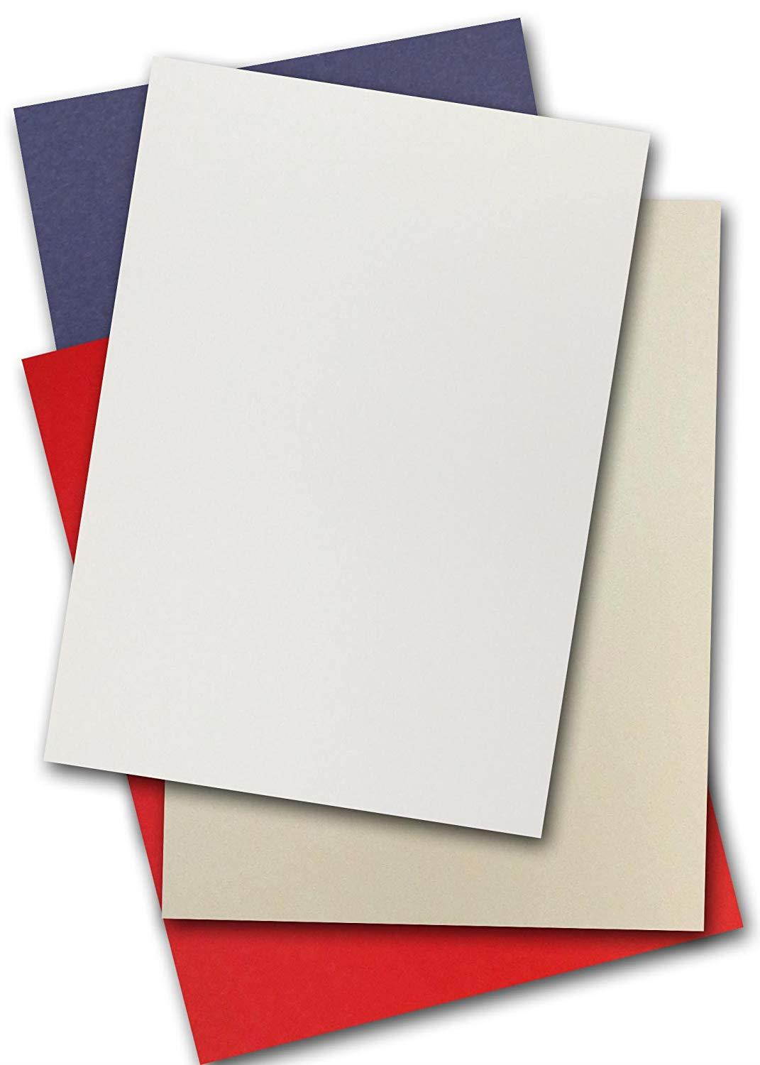 Neenah Classic Crest 130# Cover Solar White 8.5x11 - 25 Pk by Classic Crest