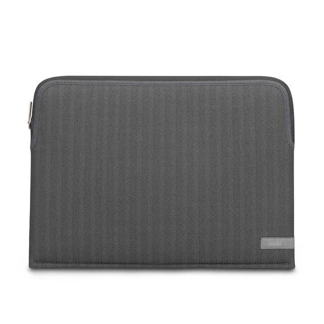 Moshi 99MO104052 Pluma Laptop Sleeve for 13 in. MacBook Pro - Herringbone Gray