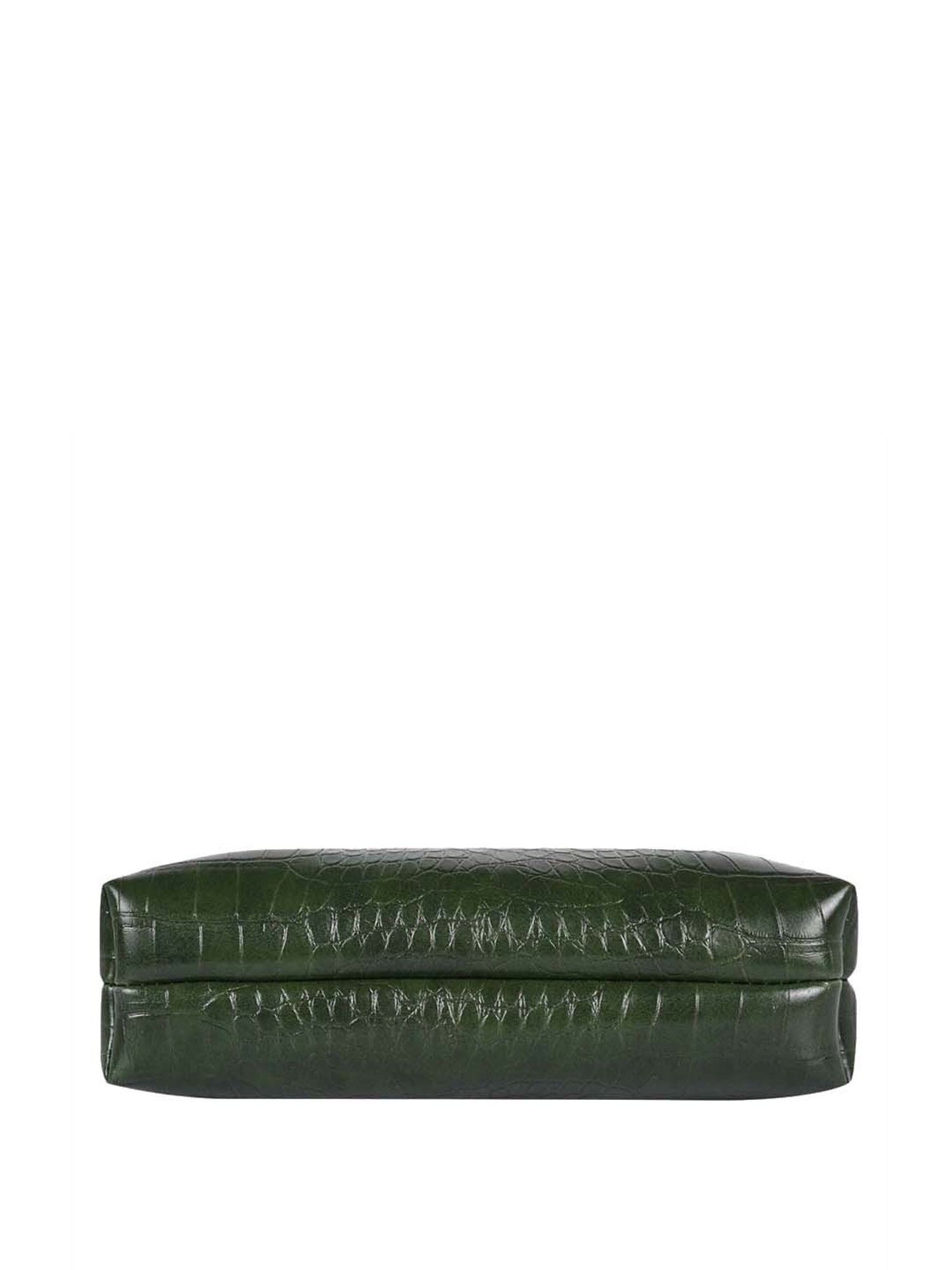 Bagsy Malone Olive Textured Pouch