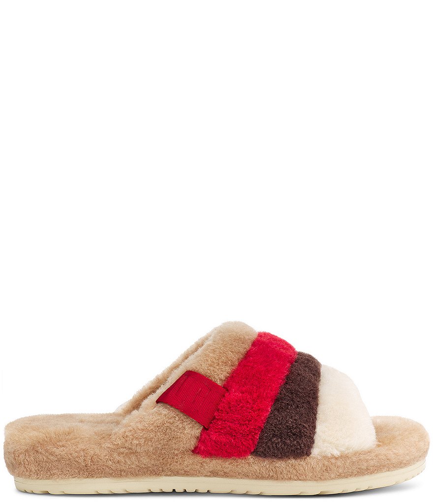 UGG&reg; Men's Scuff Logo Suede Slippers