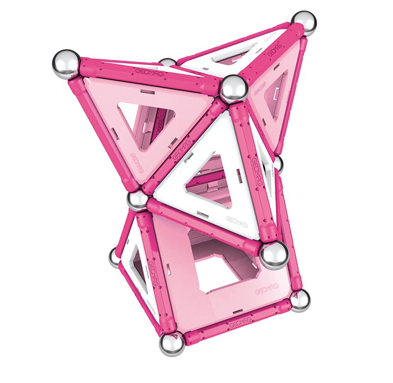 Geomag Pink Panels - 104pc Magnetic Construction Set