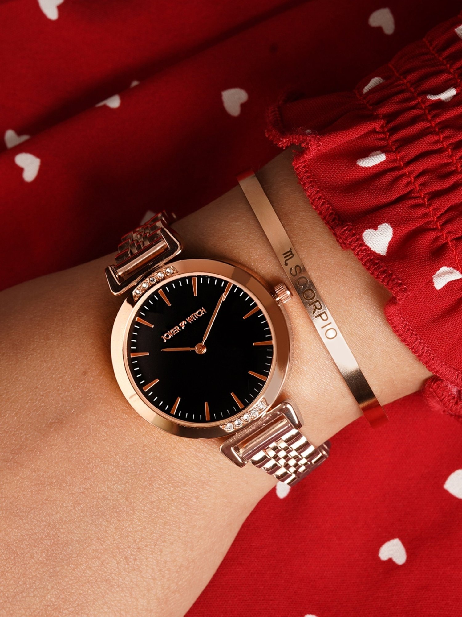 Joker & WItch JWBS317 Analog Watch for Women With Bracelet