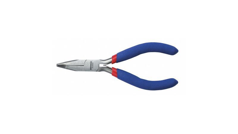 WESTWARD 53JW99 Bent Needle Nose Plier,4-1/2" L,Smooth